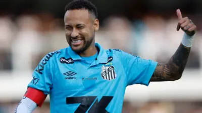Neymar Extends Contract with Santos Until 2026